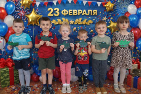 Наше творчество к 23 февраля.